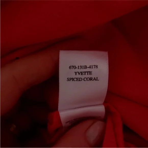 RAILS Yvette Cut Out Midi Dress in Spiced Coral - Picture 7 of 9